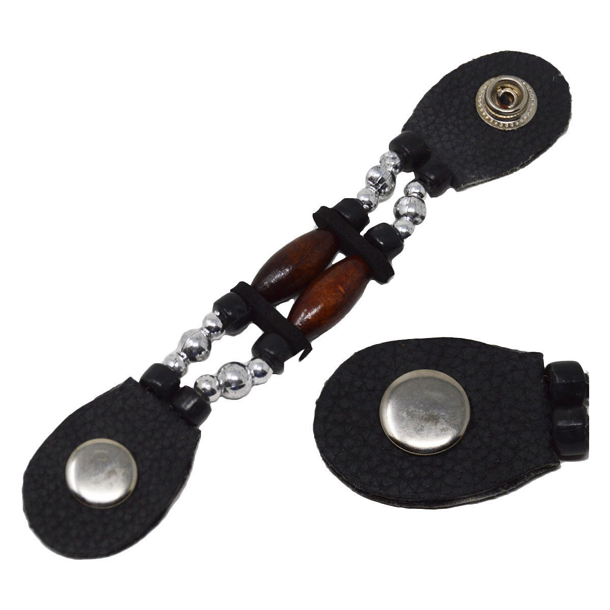 Vance Leather Biker Motorcycle Vest Extenders - Plain