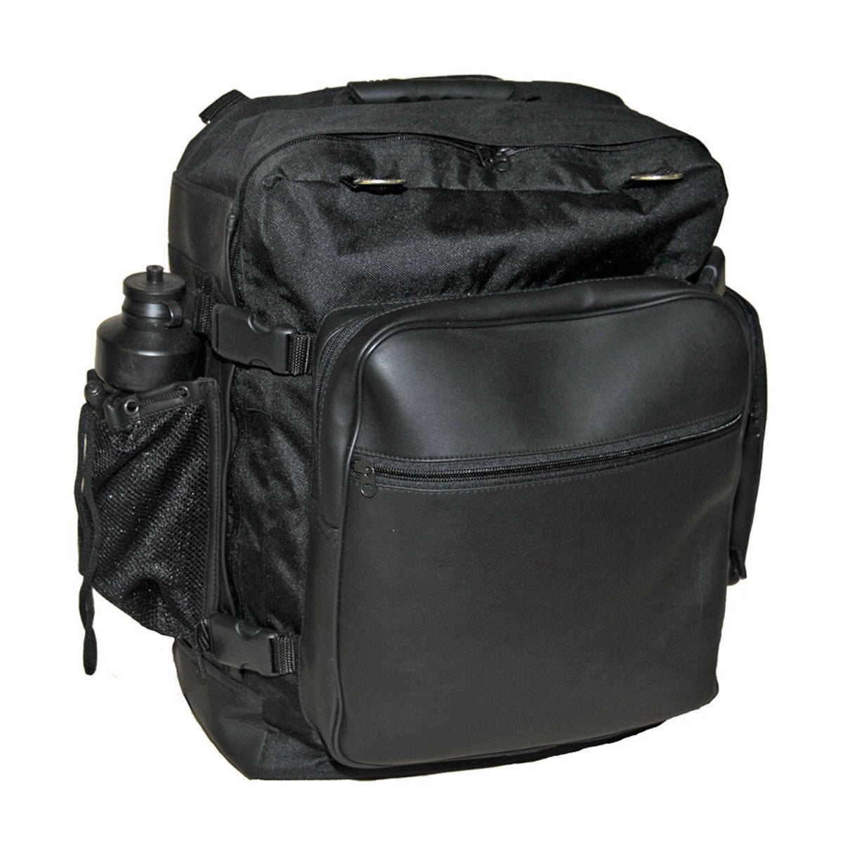 Vance VS330 Black Motorcycle Travel Luggage Backpack Sissybar Bag