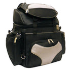 Vance VS345 Grey or Orange Nylon Deluxe Motorcycle Luggage Travel Touring Bag Sissybar Bag - Grey