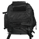 Vance-VS326-Rival-Series-3pc-Rock-Design-Top-grain-High-Quality-Leather-Sissy-Bar-Bag-Set-back