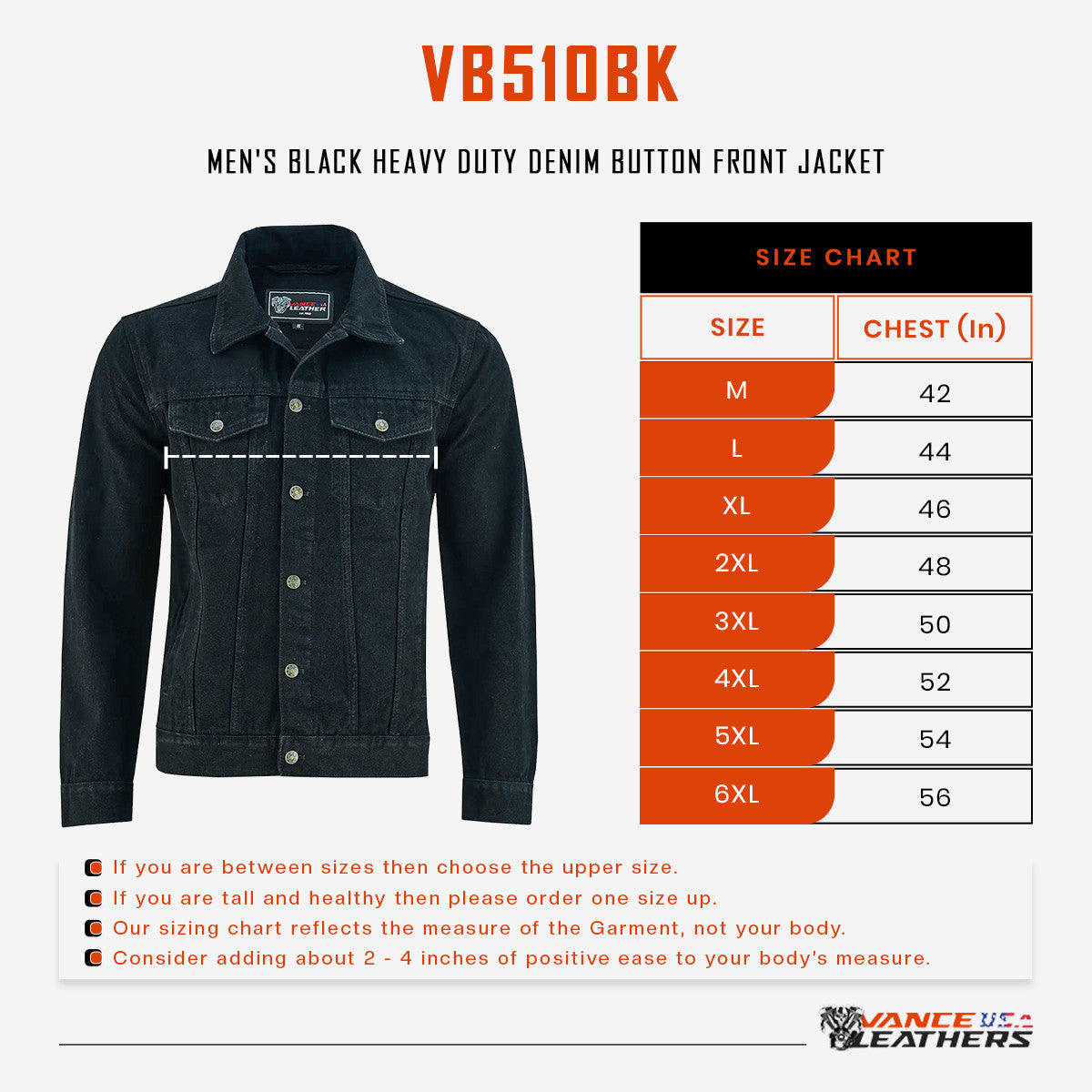 vance-mens-grey-heavy-duty-denim-button-front-motorcycle-jacket-jean-jacket-for-men-size-chart