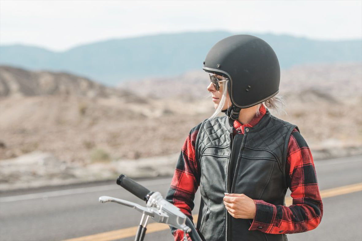 Women's Leather Vests