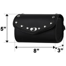 Vance WS40 Small Studded Motorcycle Windshield Bag-Sizing