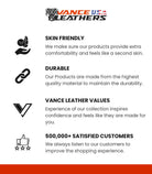 Vance-VS325-Rival-Series-3pc-Rock-Design-Top-grain-High-Quality-Leather-Plain-Black-Sissy-Bar-Bag-Set-Vance-leather