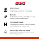 High Mileage HMM517L Men's Dual Conceal Carry Premium Lightweight Goatskin Leather Motorcycle Biker Jacket - High Mileage Info