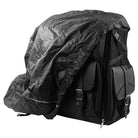 Vance VS348 Black Extra Large 2-Piece Motorcycle Travel Touring Sissy Bar Bag - front half
