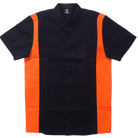 Vance-VB771BO-Mens-Work-Shirts-Black-with-Orange-Sides-main