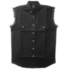 Vance-VB703-Mens-Biker-Motorcycle-Black-Sleeveless-Shirt-main