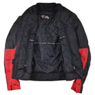 Vance-VL1627RB-Mens-Red-Black-Advanced-3-Season-Mesh-Textile CE-Armor-Motorcycle-Jacket-inner-view
