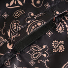 Vance VL914BrP Men's Two-Tone Brown & Black Leather Motorcycle Riding Club Vest with Paisley Liner & CCW Pockets - detail pic 7