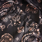 Vance VL914BrP Men's Two-Tone Brown & Black Leather Motorcycle Riding Club Vest with Paisley Liner & CCW Pockets - detail pic 8