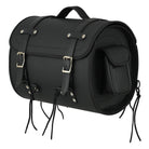 Vance Premium PVC Motorcycle Tail Bag | Durable Travel Storage Roll Bag with Quick-Release Straps & Side Pockets - Main