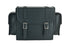 VS320 Small Black Braided Motorcycle Sissy Bar Bag