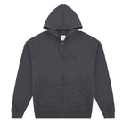 Vance-Unisex-60-40-Zip-Up-Hoodie-Charcoal-Main