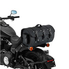 Vance Premium PVC Motorcycle Tail Bag | Durable Travel Storage Bag with Quick-Release Straps & Side Pockets